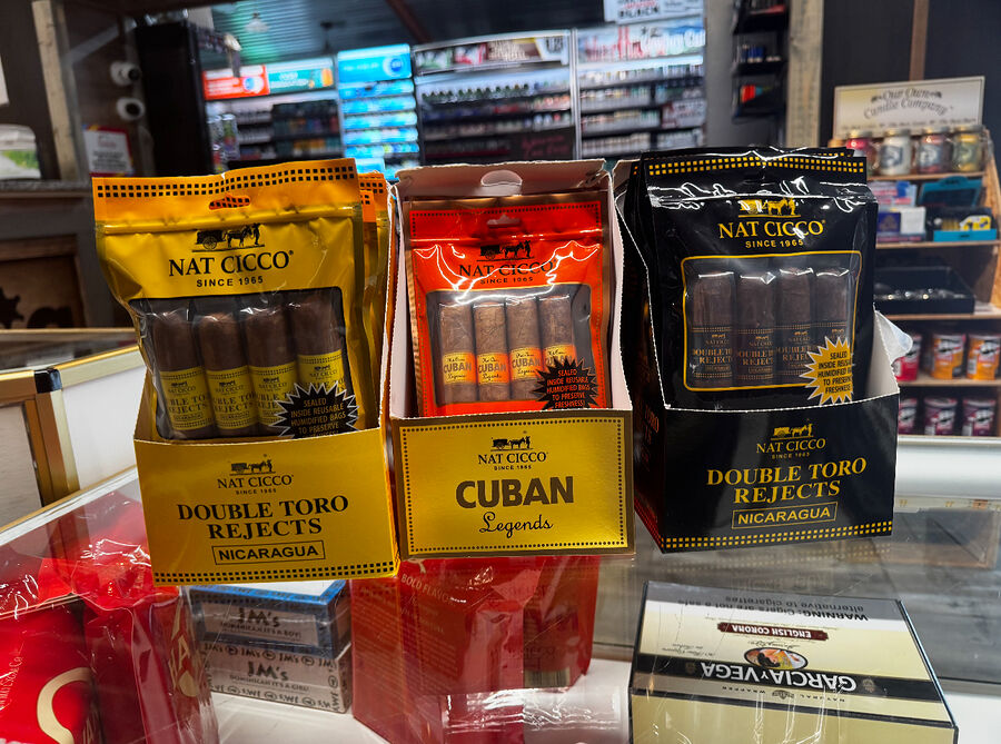 Bundles of Nat Cicco Double Toro Rejects and Cuban Legends cigars
